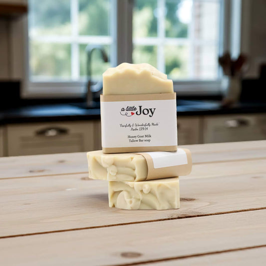 Honey & Goat Milk Tallow Bar Soap