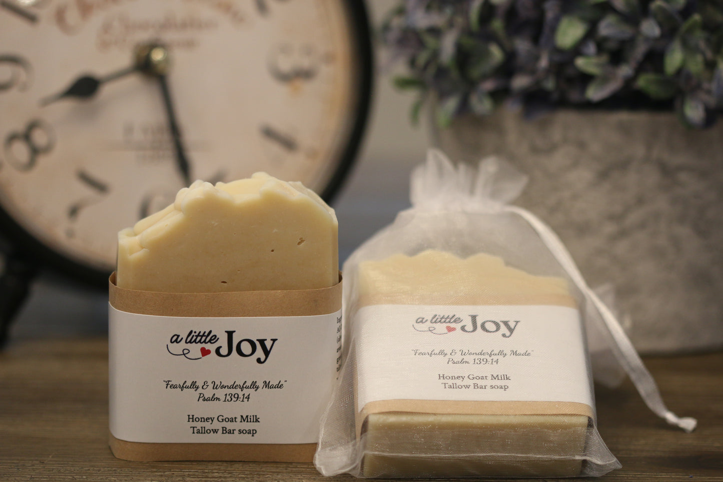 Honey & Goat Milk Tallow Bar Soap