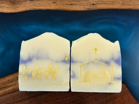*New! Limited Christmas Collection: Tallow Frankincense & Sandalwood Bar Soap- SOLD OUT!