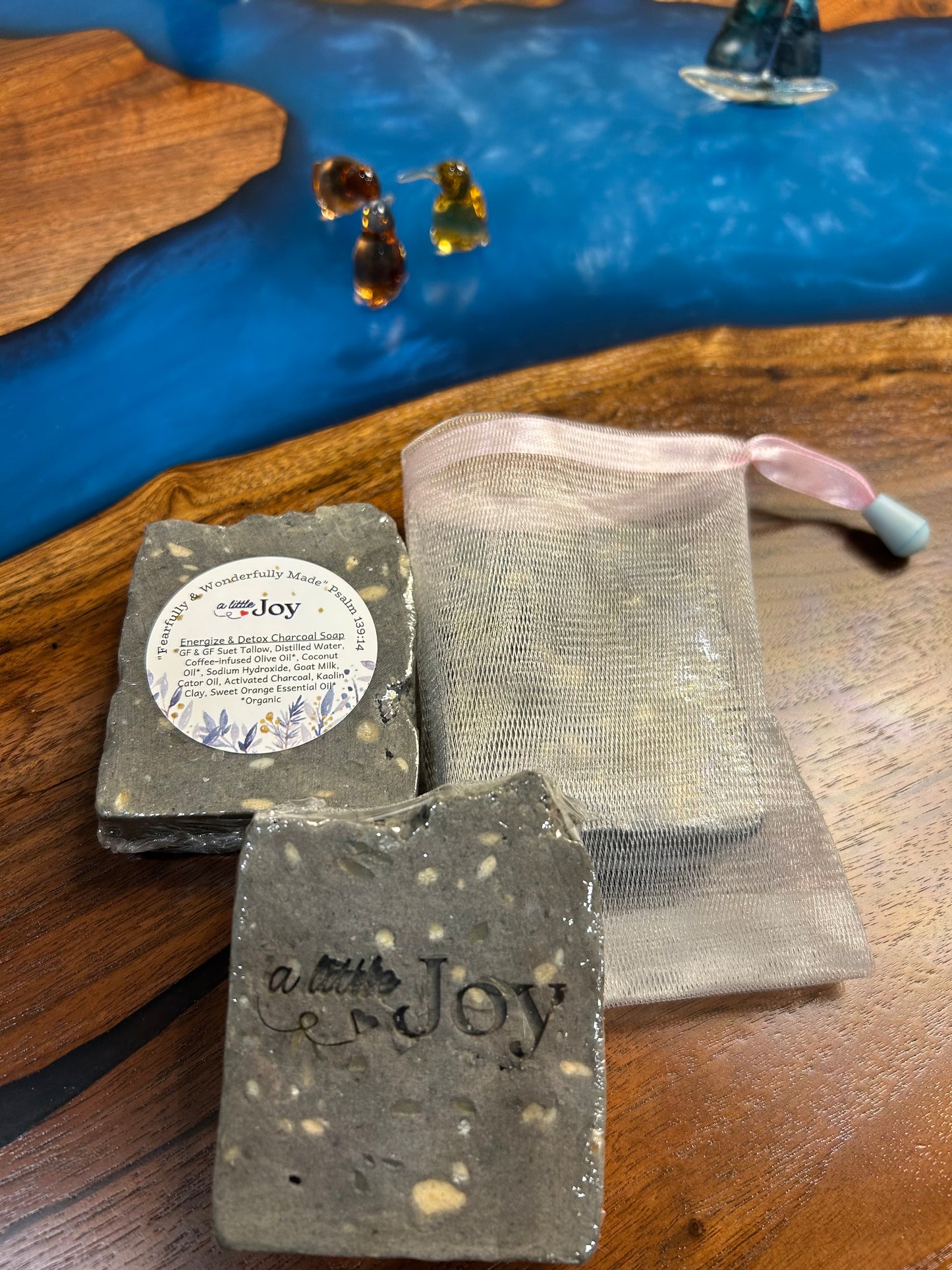 *New! Energize & Detox Charcoal Bar Soap